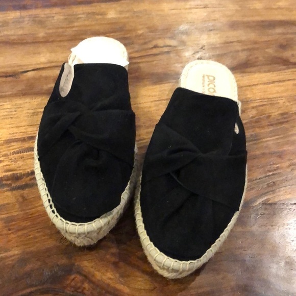 Picon Espadrilles Black 7.5 - Picture 2 of 4